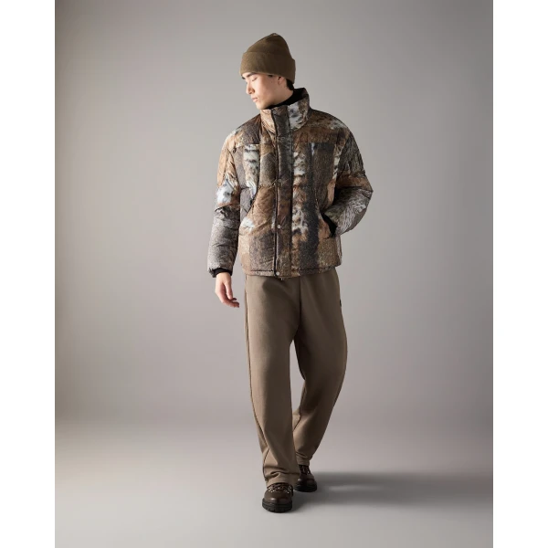 Moose Knuckles Everest Camo Down Jacket in Wild | Men Jackets | Coveti
