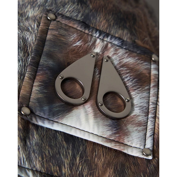 Moose Knuckles Everest Camo Down Jacket in Wild | Men Jackets | Coveti