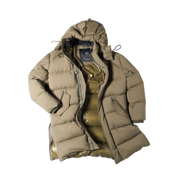 Moose Knuckles Everest Down Parka in Combat | Coveti
