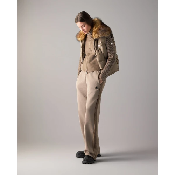 Moose Knuckles Everest Down Puffer Vest in Ashen | Vests | Coveti