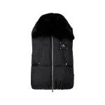 Moose Knuckles Everest Down Puffer Vest in Black | Coveti