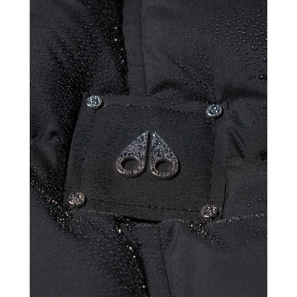 Moose Knuckles Everest Down Puffer Vest in Black | Vests | Coveti