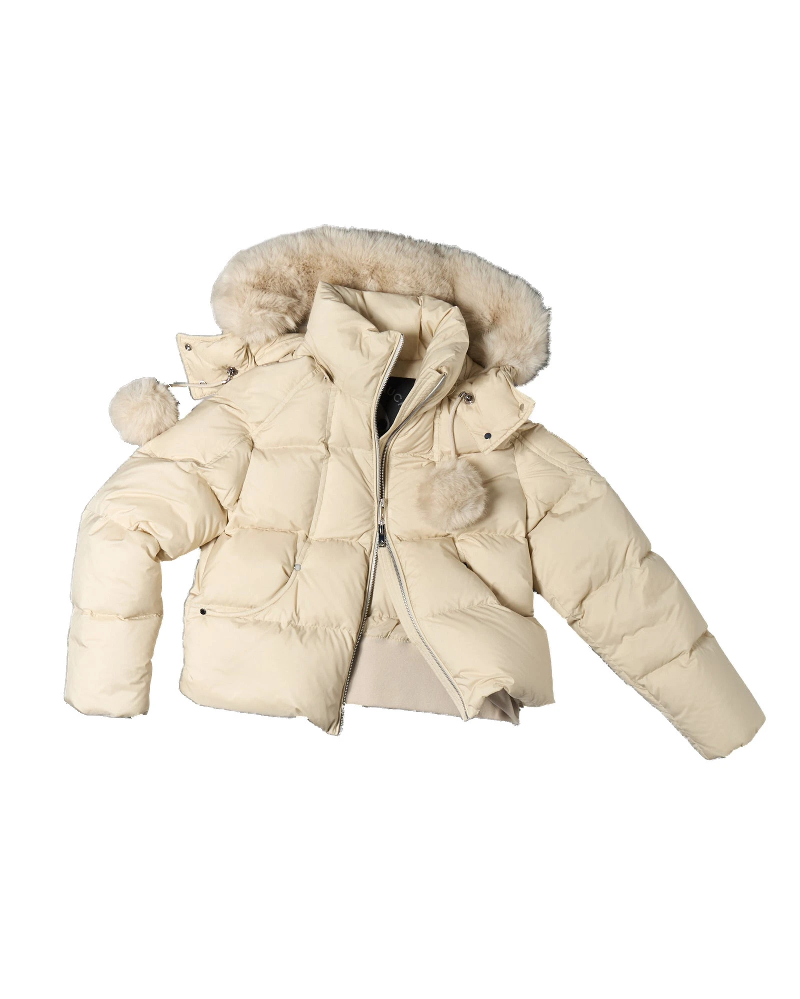 Moose Knuckles Everest Hooded Down Puffer in Alabaster Moose Knuckles Everest Hooded Down Puffer in Alabaster | Coveti