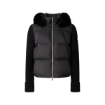 Moose Knuckles Everest Hybrid Down Jacket in Black | Coveti