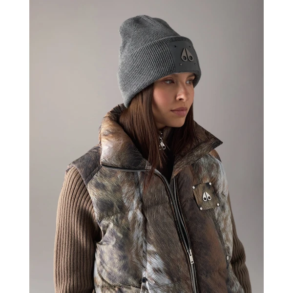 Moose Knuckles Everest Printed Down Puffer Vest in Wild | Vests | Coveti