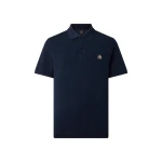 Moose Knuckles Everett Polo in Navy | Coveti