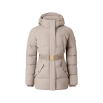 Moose Knuckles Gilded 3Q Down Jacket in Ashen and Bronze | Coveti