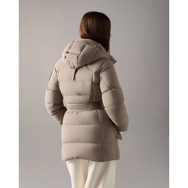 Moose Knuckles Gilded 3Q Down Jacket in Ashen and Bronze | Jackets | Coveti