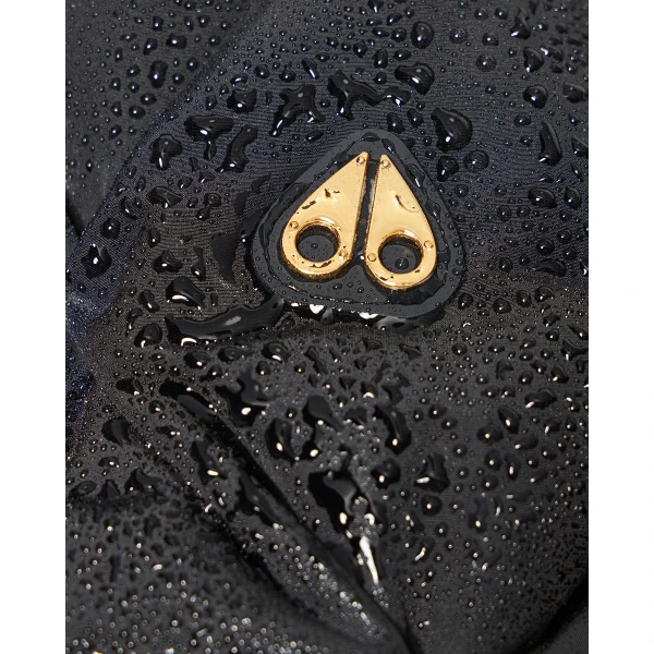 Moose Knuckles Glint Tufted Down Puffer in Black | Jackets | Coveti