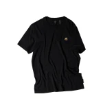 Moose Knuckles Gold Series Crescent T-Shirt in Black | Coveti