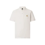 Moose Knuckles Gold Series Everett Polo in White | Coveti