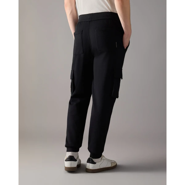 Moose Knuckles Gold Series Hartsfield Cargo Joggers in Black | Pants | Coveti