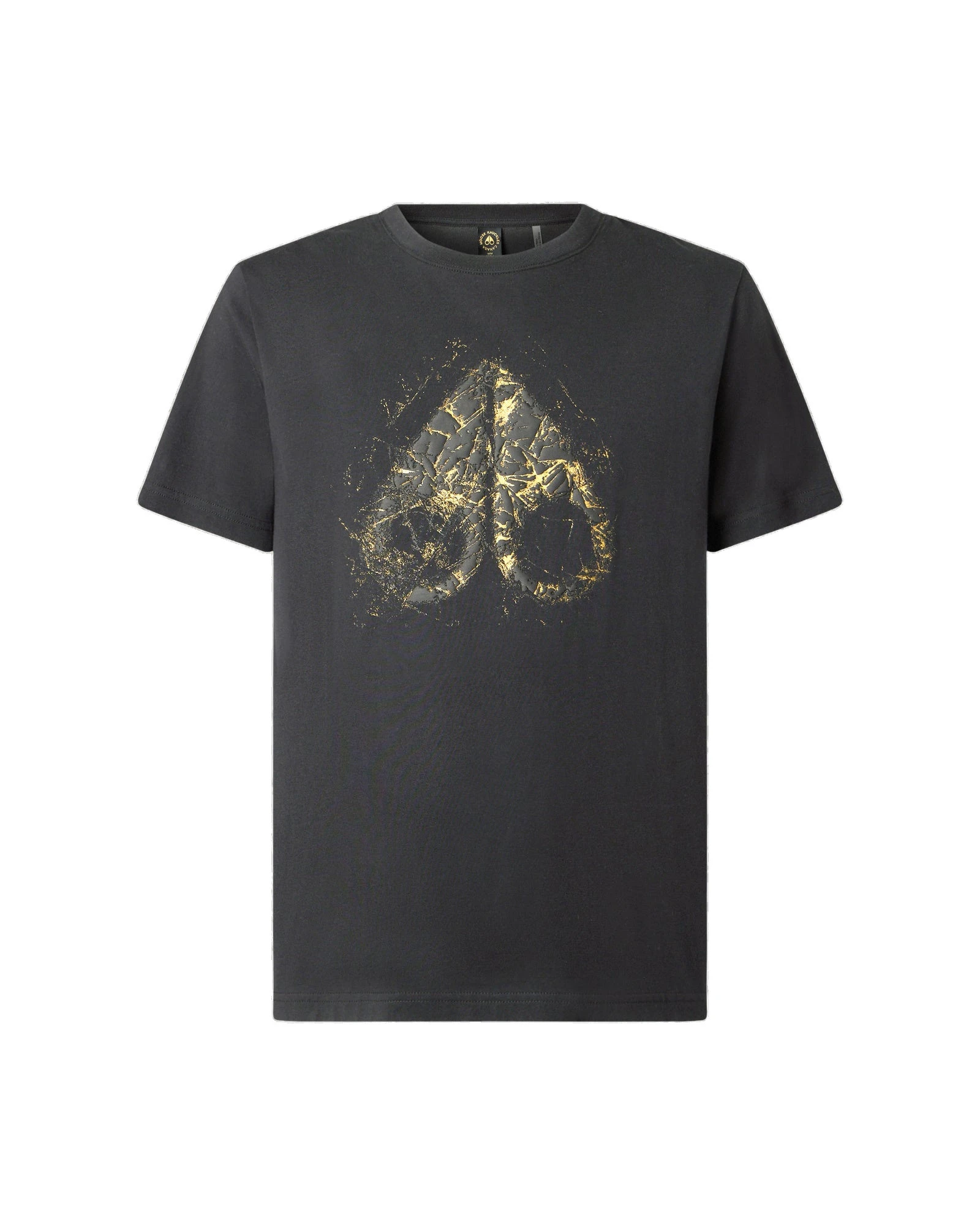 Moose Knuckles Gold Series Icebreak Logo T-Shirt in Black Moose Knuckles Gold Series Icebreak Logo T-Shirt in Black | Coveti