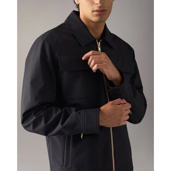 Moose Knuckles Gold Series Jacques Jacket in Black | Men Jackets | Coveti