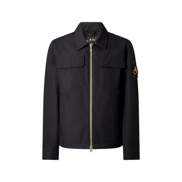 Moose Knuckles Gold Series Jacques Jacket in Black | Coveti
