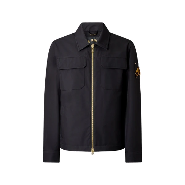 Moose Knuckles Gold Series Jacques Jacket in Black | Coveti