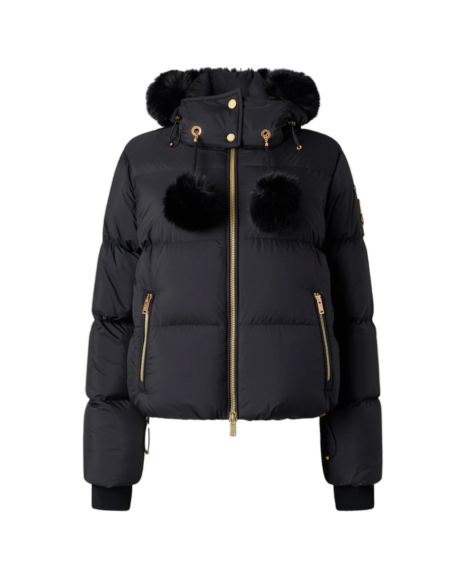Moose Knuckles Gold Series Misti Down Puffer in Black Moose Knuckles Gold Series Misti Down Puffer in Black | Coveti