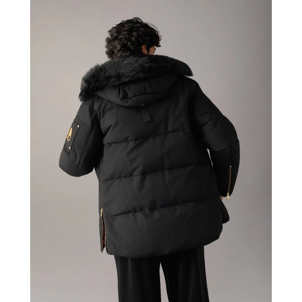 Moose Knuckles Gold Series Original 3Q Down Jacket in Black | Men Jackets | Coveti