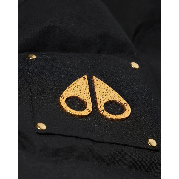 Moose Knuckles Gold Series Original 3Q Down Jacket in Black | Men Jackets | Coveti