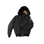 Moose Knuckles Gold Series Original Ballistic Down Bomber in Black Moose Knuckles Gold Series Original Ballistic Down Bomber in Black | Coveti