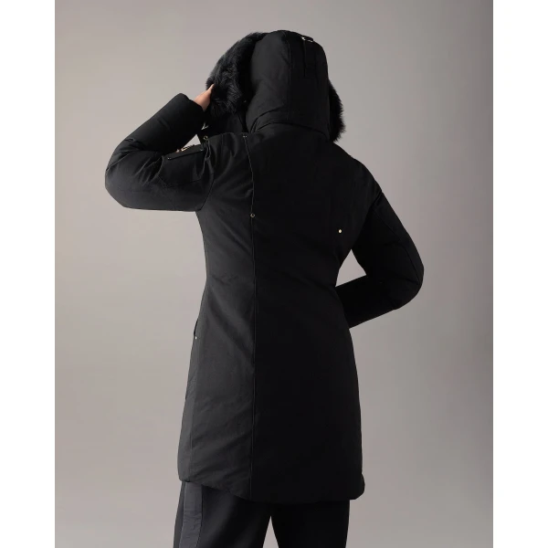 Moose Knuckles Gold Series Original Stirling Down Parka in Black | Coats | Coveti