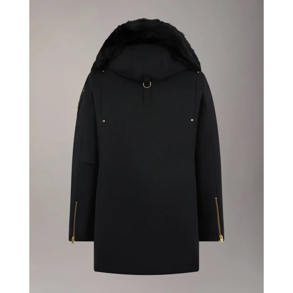 Moose Knuckles Gold Series Original Stirling Down Parka in Black | Men Coats | Coveti