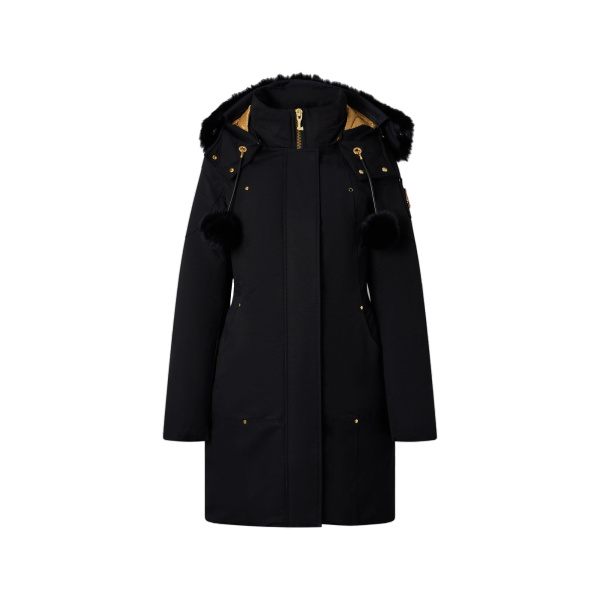 Moose Knuckles Gold Series Original Stirling Down Parka in Black | Coveti