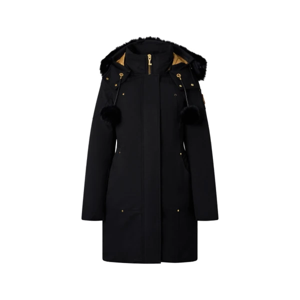 Moose Knuckles Gold Series Original Stirling Down Parka in Black | Coveti