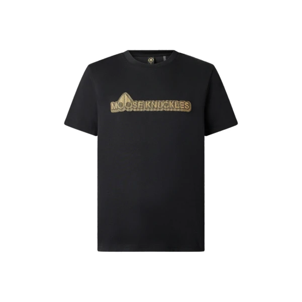 Gold Series Preston Logo T-Shirt in Black