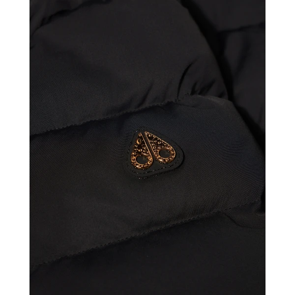 Moose Knuckles Gold Series Watershed Down Parka in Black | Coats | Coveti