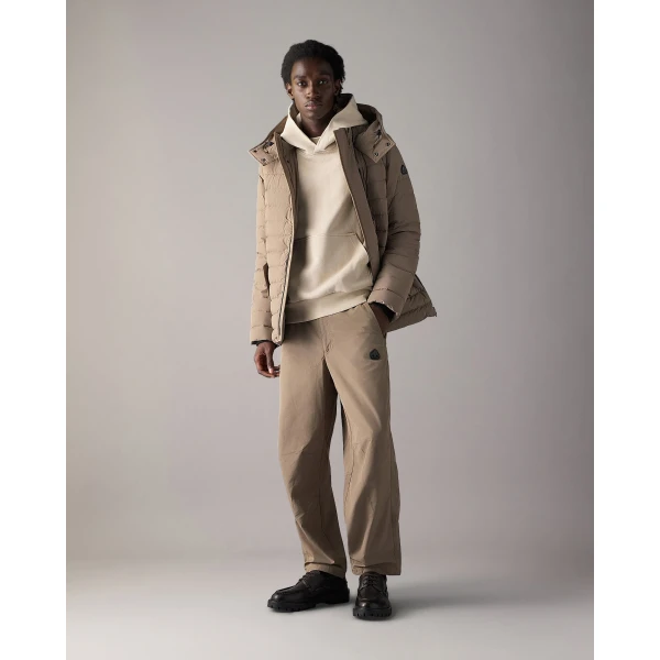 Moose Knuckles Greystone Down Jacket in Ashen | Men Jackets | Coveti