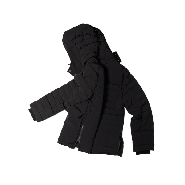 Moose Knuckles Greystone Down Jacket in Black | Coveti