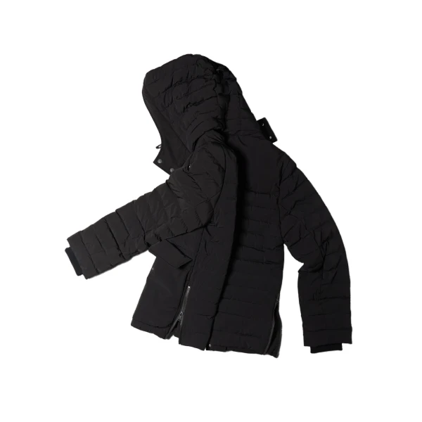 Moose Knuckles Greystone Down Jacket in Black | Coveti