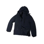 Moose Knuckles Greystone Down Jacket in Navy | Coveti