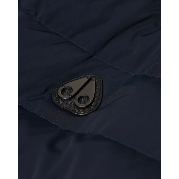 Moose Knuckles Greystone Down Jacket in Navy | Men Jackets | Coveti