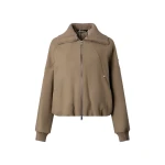 Moose Knuckles Grid 3-In-1 Wool Bomber Jacket in Ashen | Coveti