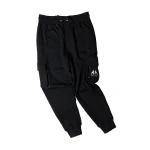 Moose Knuckles Hartsfield Cargo Joggers in Black | Coveti