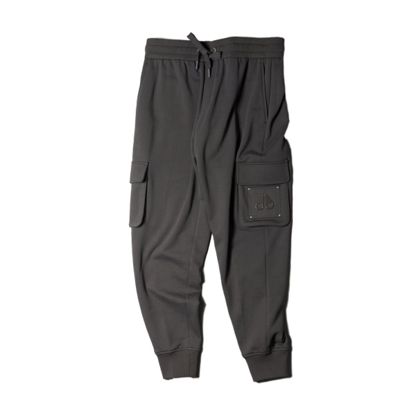 Moose Knuckles Hartsfield Cargo Joggers in Cement | Coveti