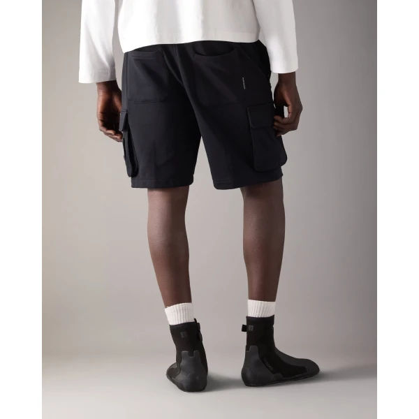 Moose Knuckles Hartsfield Cargo Shorts in Black | Shorts | Coveti