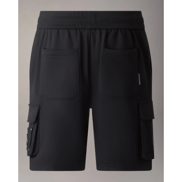 Moose Knuckles Hartsfield Cargo Shorts in Black | Shorts | Coveti