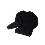 Moose Knuckles Hartsfield Crewneck Sweatshirt in Black | Coveti