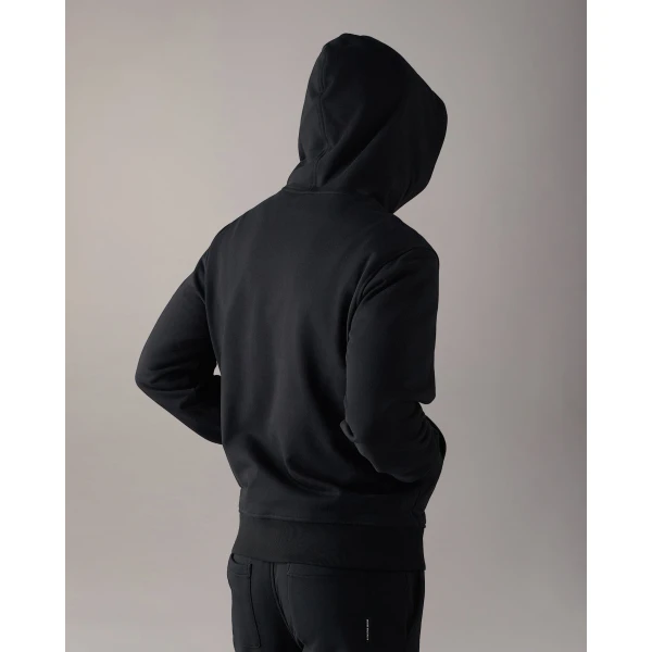 Moose Knuckles Hartsfield Hoodie in Black | Sweatshirts | Coveti