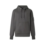 Moose Knuckles Hartsfield Hoodie in Cement | Coveti