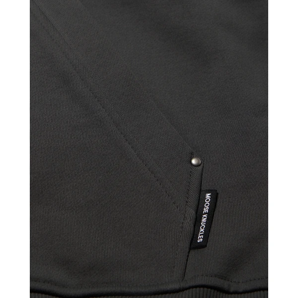 Moose Knuckles Hartsfield Hoodie in Cement | Sweatshirts | Coveti