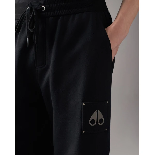Moose Knuckles Hartsfield Straight-Leg Pants in Black | Pants | Coveti