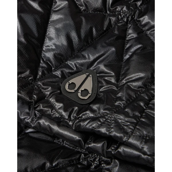 Moose Knuckles Iceberg Quilt Down Pants in Black | Pants | Coveti