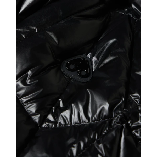 Moose Knuckles Iceberg Quilt Down Puffer in Black | Jackets | Coveti