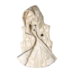 Moose Knuckles Iceberg Quilt Down Vest in Alabaster | Coveti