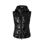 Moose Knuckles Iceberg Quilt Down Vest in Black | Coveti