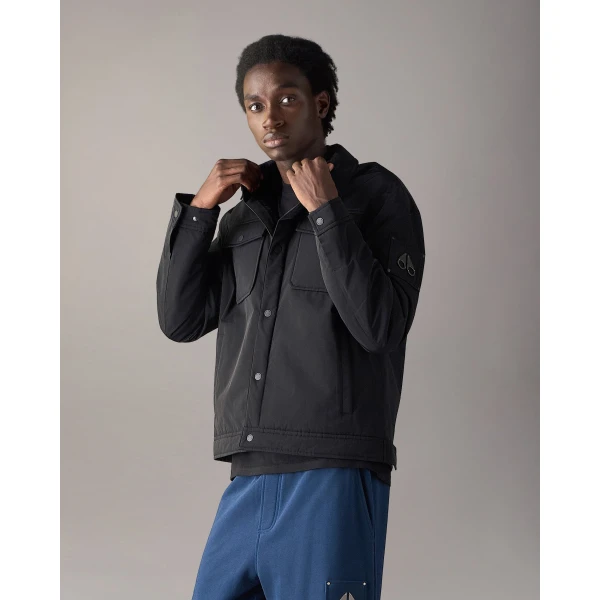 Moose Knuckles Jacques Bunny Jacket in Black | Men Jackets | Coveti